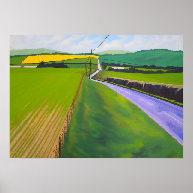 David Hockney konststil Poster (Framsidan)