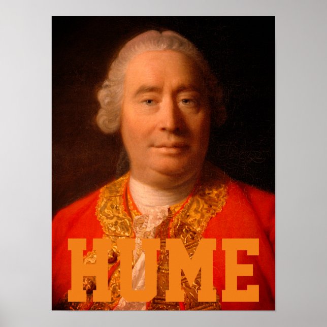 David Hume (1766 Allan Ramsay porträtt) Poster (Framsidan)