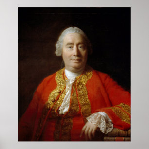 David Hume av Allan Ramsay (1766) Poster