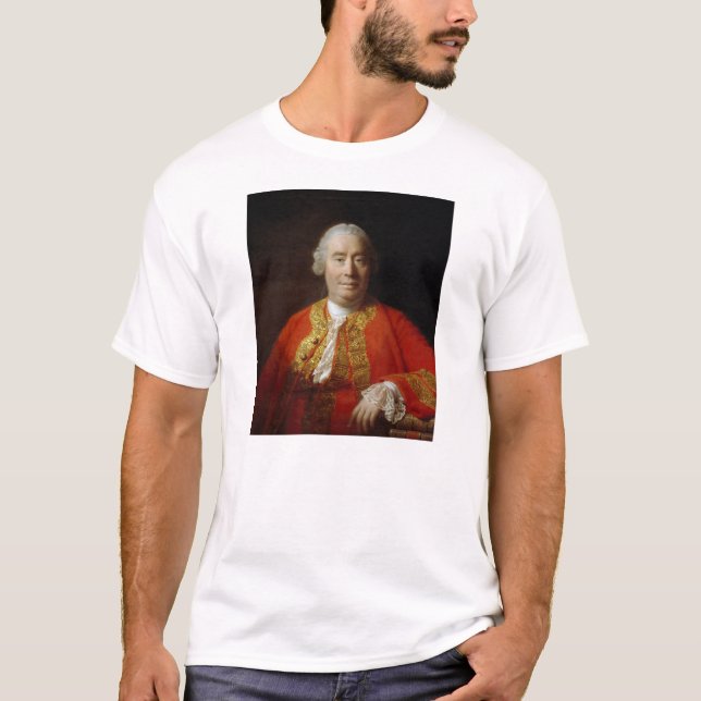 David Hume av Allan Ramsay (1766) T Shirt (Framsida)