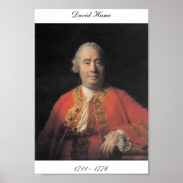 David Hume Poster (Framsidan)