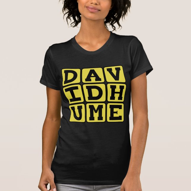 David Hume, skotsk filosof Tee (Framsida)