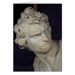 David, huvud, 1623-23 hälsningskort