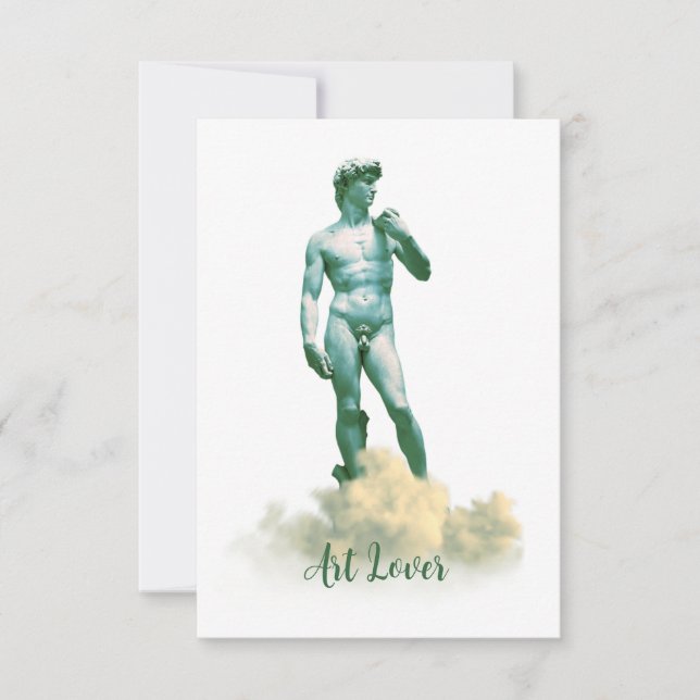 David i molnen OSA kort (Framsida)