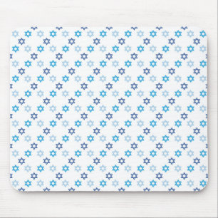 David Jewish Blue and White Musmatta