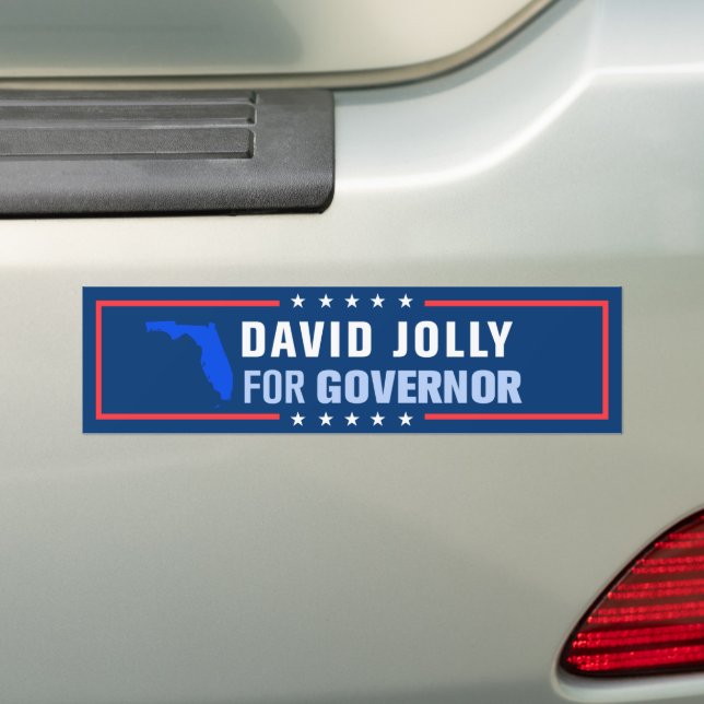 David Jolly för Floridas guvernör Bildekal (På Bil)