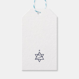 David julgran Star Presentetikett