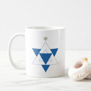 David julstjärna kaffemugg