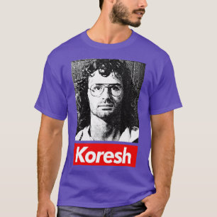 David Koresh 90s Stil Aesthetic Tribute Design T Shirt