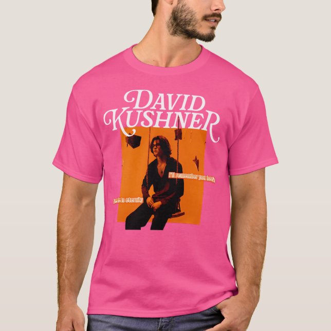 David Kushner - Lyric T Shirt (Framsida)
