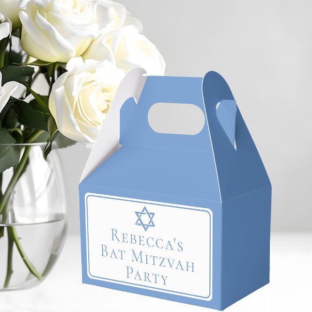 David Light Blue Bat mitzvah Party Star Presentaskar (Skapare uppladdad)