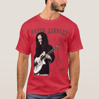 David Lindley Brown vintage T Shirt