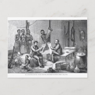 David Livingstone (1813-73) och Henry Mort Vykort