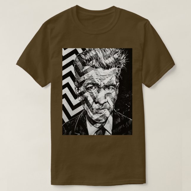 David Lynch Graphic T Shirt (Design framsida)