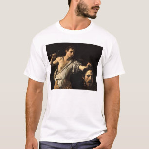 David med huvudet av Goliath, Caravaggio T-shirt