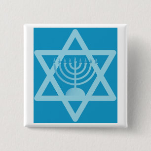 David Menorahs stjärna Knapp