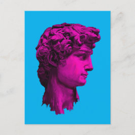 David Michelangelo Fuchsia Vykort