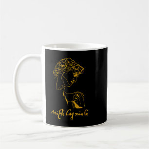 David Michelangelo sculptor artist målare art Kaffemugg