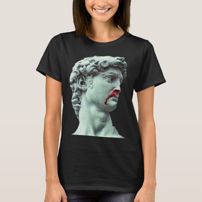 David Michelangelo Statue Manar s T Shirt (Framsida)