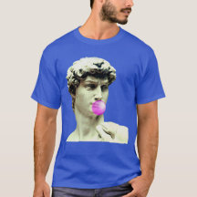 David michelangelo tuggummistaty rolig