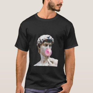 David Michelangelo With Bubblegum Statue Man Woman T Shirt