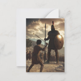 David mot Goliat: Kort (tomt inuti)