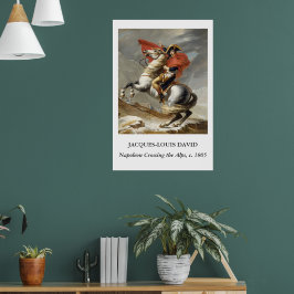 David – Napoleon korsar Alperna Poster