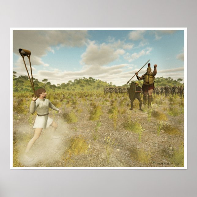 David och Goliath Poster (Framsidan)