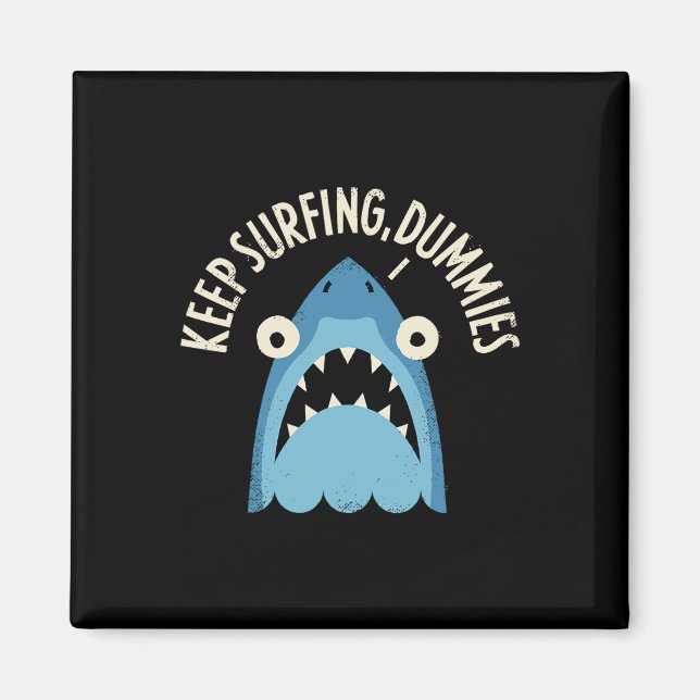 David Olenick -behåll Surfing Dummies  Magnet (Framsidan)
