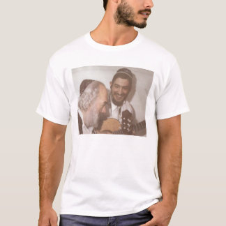 David Orbach och rabbin Shlomo Carlebach T-shirt
