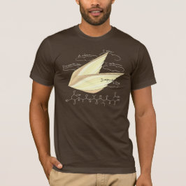 DAVID peptid, AUC tema, anpassad text, mörk T Shirt