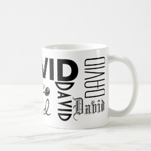 DAVID - personifiera muggen Kaffemugg