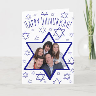 David Photo Ram Hanukkah, stjärnan för Festive Rol Helgkort