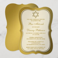 David Pub Mitzvah, judisk stjärna i Guld