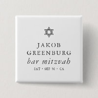 David Pub Mitzvahs moderna Elegant Star