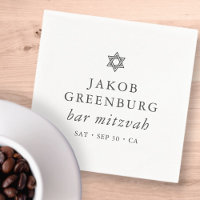 David Pub Mitzvahs moderna Elegant Star