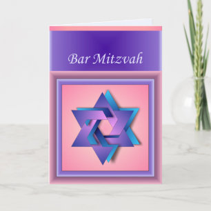 David Pub Mitzvahs stjärna Kort