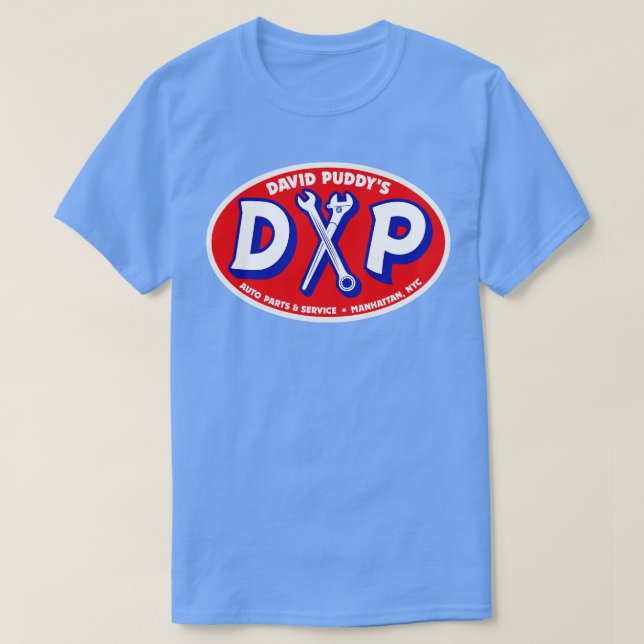 David Puddys Auto Parts and Service T Shirt (Design framsida)