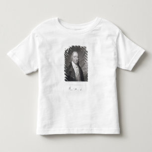 David Ramsay som inristas av James Barton Longacre Tee Shirt