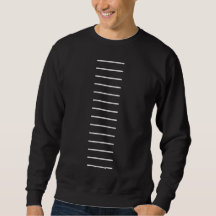 David Ro linjär abstrakt sweatshirt