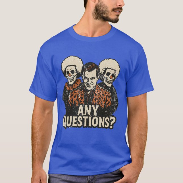 David S. Pumpkins - Några frågor T Shirt (Framsida)