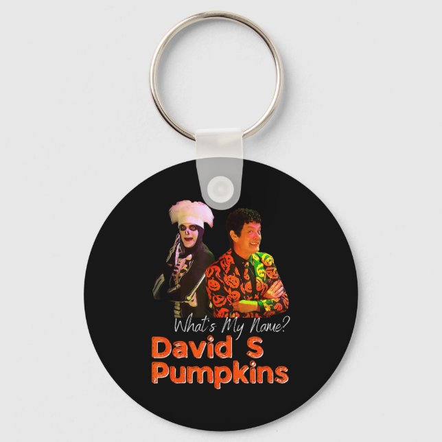 David S Pumpkins Skeleton Funny Skit Men Clothing  Nyckelring (Framsida)