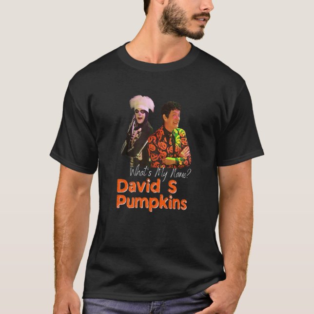David S Pumpkins Skeleton i Manar Clothing Spell T Shirt (Framsida)