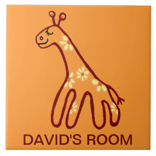 DAVID:S RUM KAKELPLATTA