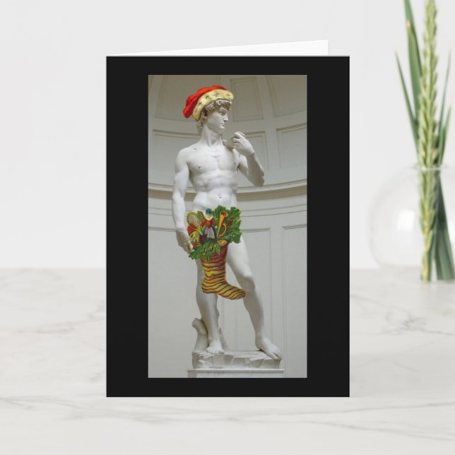 David Santa-julkort Helgkort (Framsida)