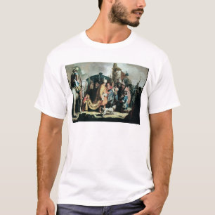 David som erbjuder huvudet av Goliath ska göra Tee Shirt