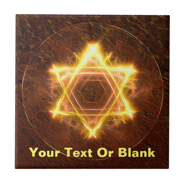 David Starfire Star Kakelplatta (Framsidan)