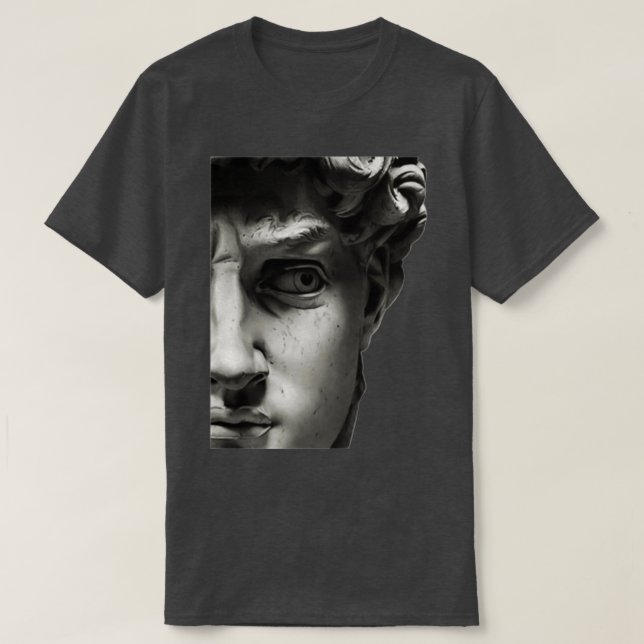 David statue t shirt (Design framsida)