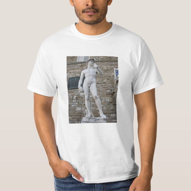 David statyFlorence italien T-shirt (Framsida)