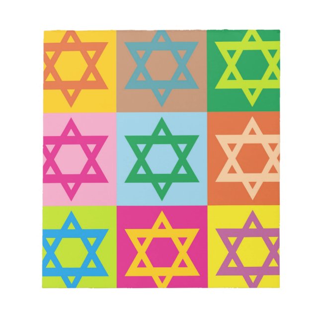 David stjärna anteckningsblock (Framsida)